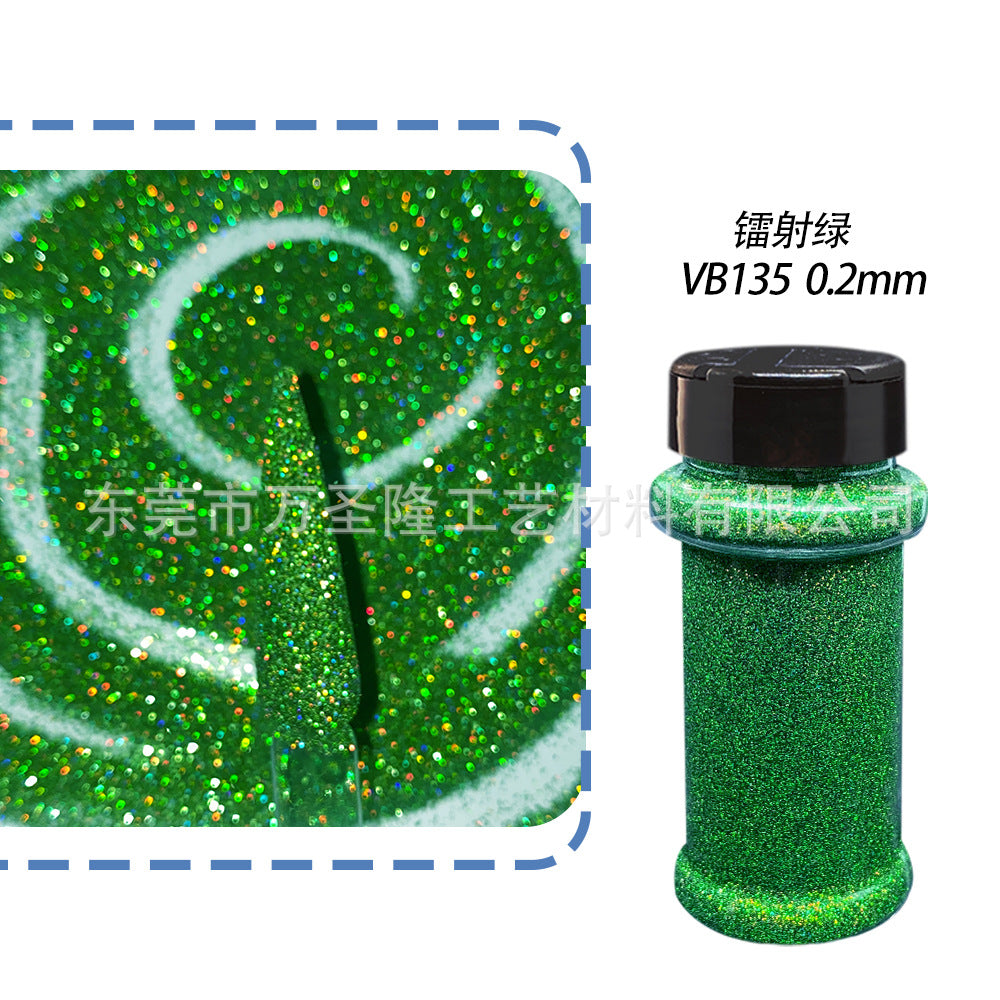 Wholesale Holographic Bottle Glitter Nail Art Colorful Sequins